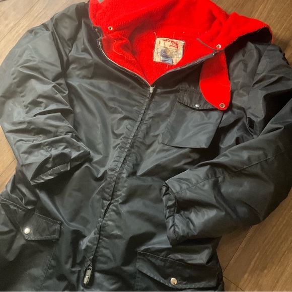 COPY - Vintage navy blue one piece snowmobile snowsuit - Picture 2 of 11